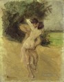 love scene 1926 Max Liebermann German Impressionistic nude